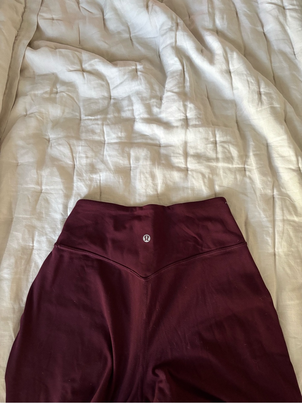 lululemon athletica High-Rise V-Waist Athletic Shorts in Deep Wine
